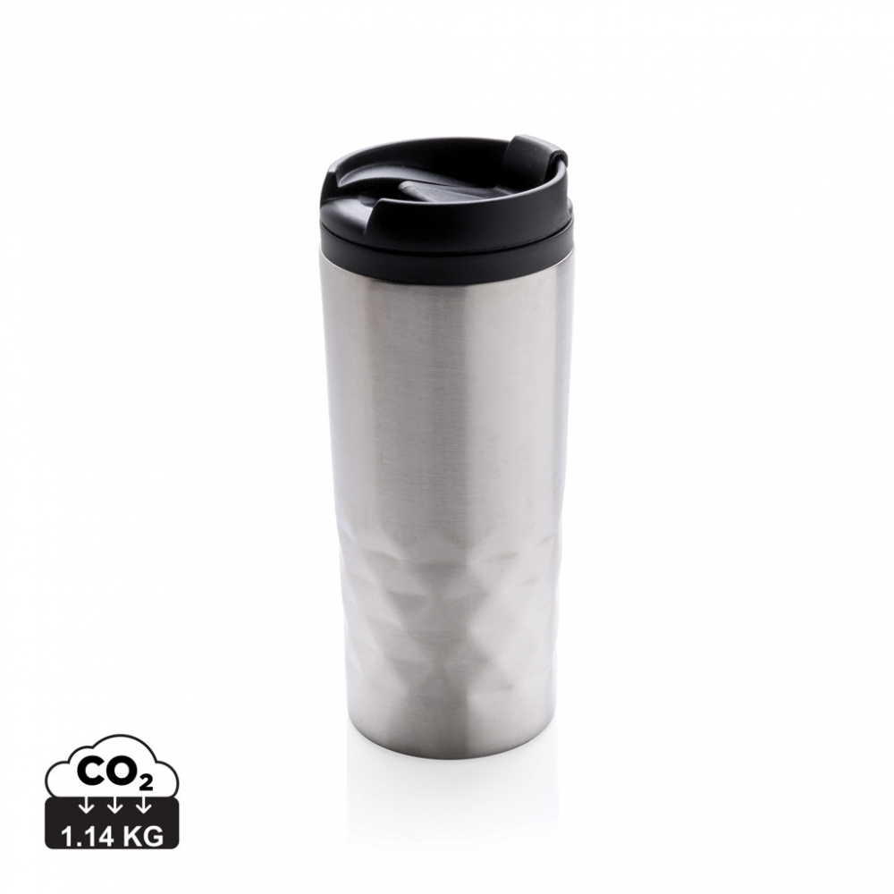 Cană termoizolantă 300 ml din inox cu detalii geometrice [1]
