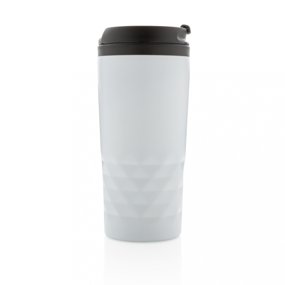 Cană termoizolantă 300 ml din inox cu detalii geometrice [7]
