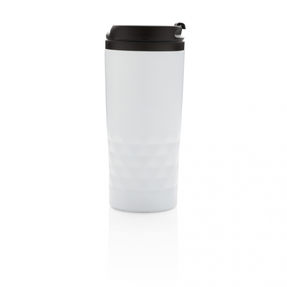 Cană termoizolantă 300 ml din inox cu detalii geometrice [3]