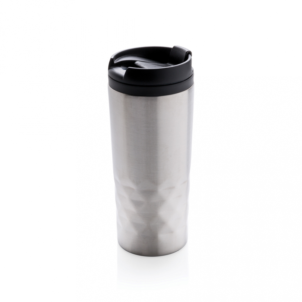 Cană termoizolantă 300 ml din inox cu detalii geometrice [2]