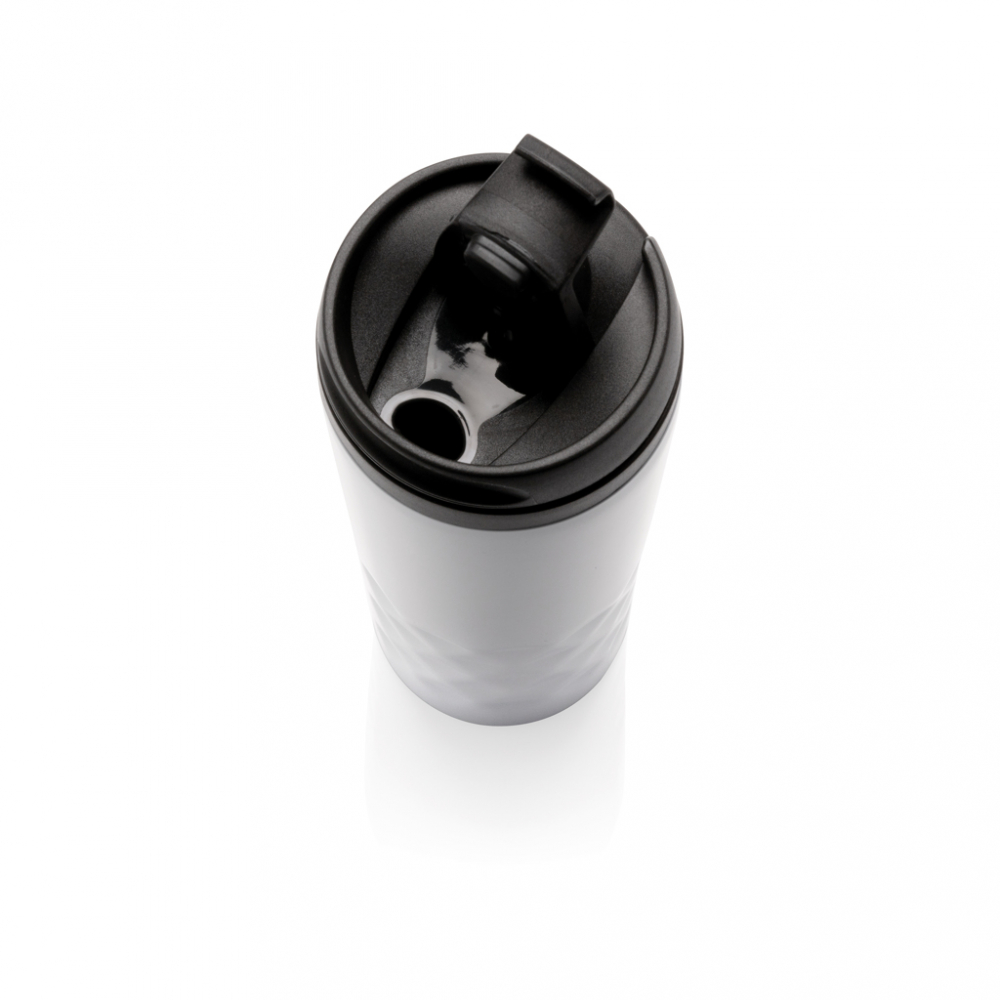 Cană termoizolantă 300 ml din inox cu detalii geometrice [4]