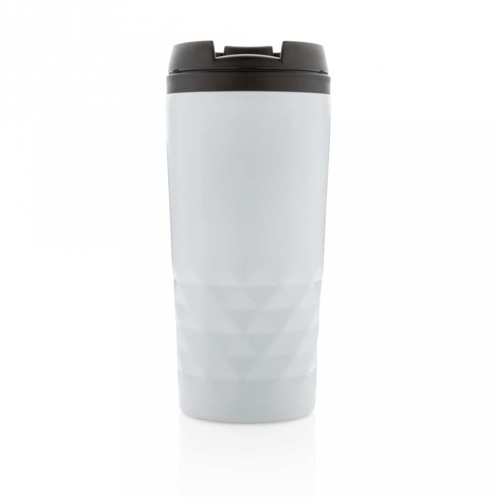 Cană termoizolantă 300 ml din inox cu detalii geometrice [8]