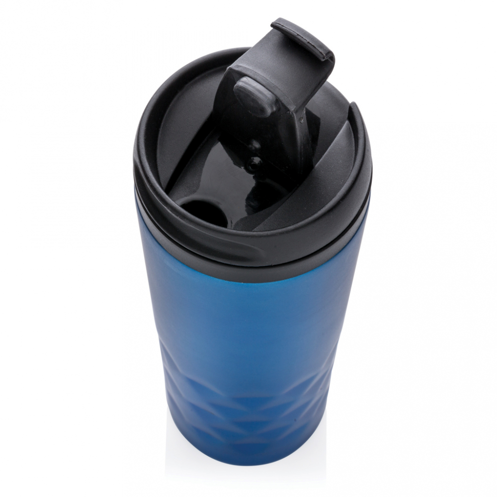 Cană termoizolantă 300 ml din inox cu detalii geometrice [4]