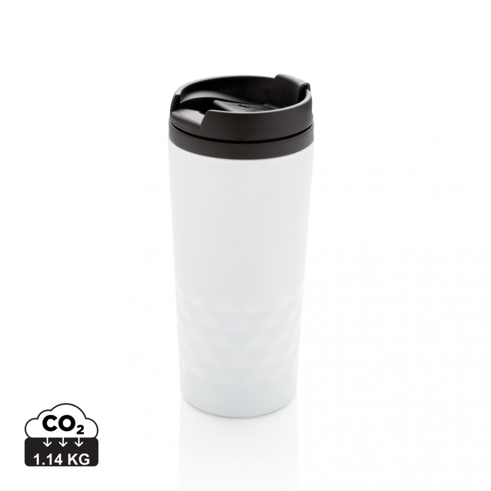 Cană termoizolantă 300 ml din inox cu detalii geometrice [1]