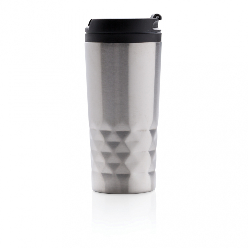 Cană termoizolantă 300 ml din inox cu detalii geometrice [3]