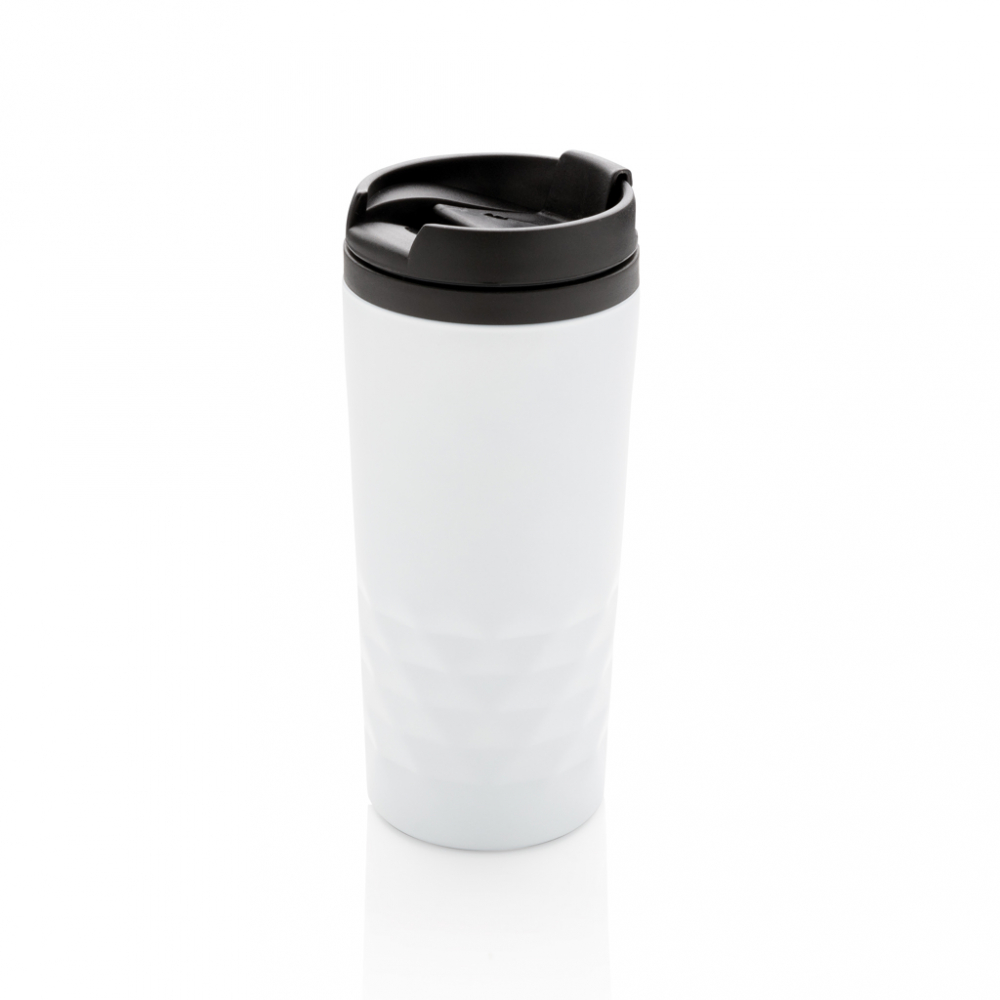 Cană termoizolantă 300 ml din inox cu detalii geometrice [2]