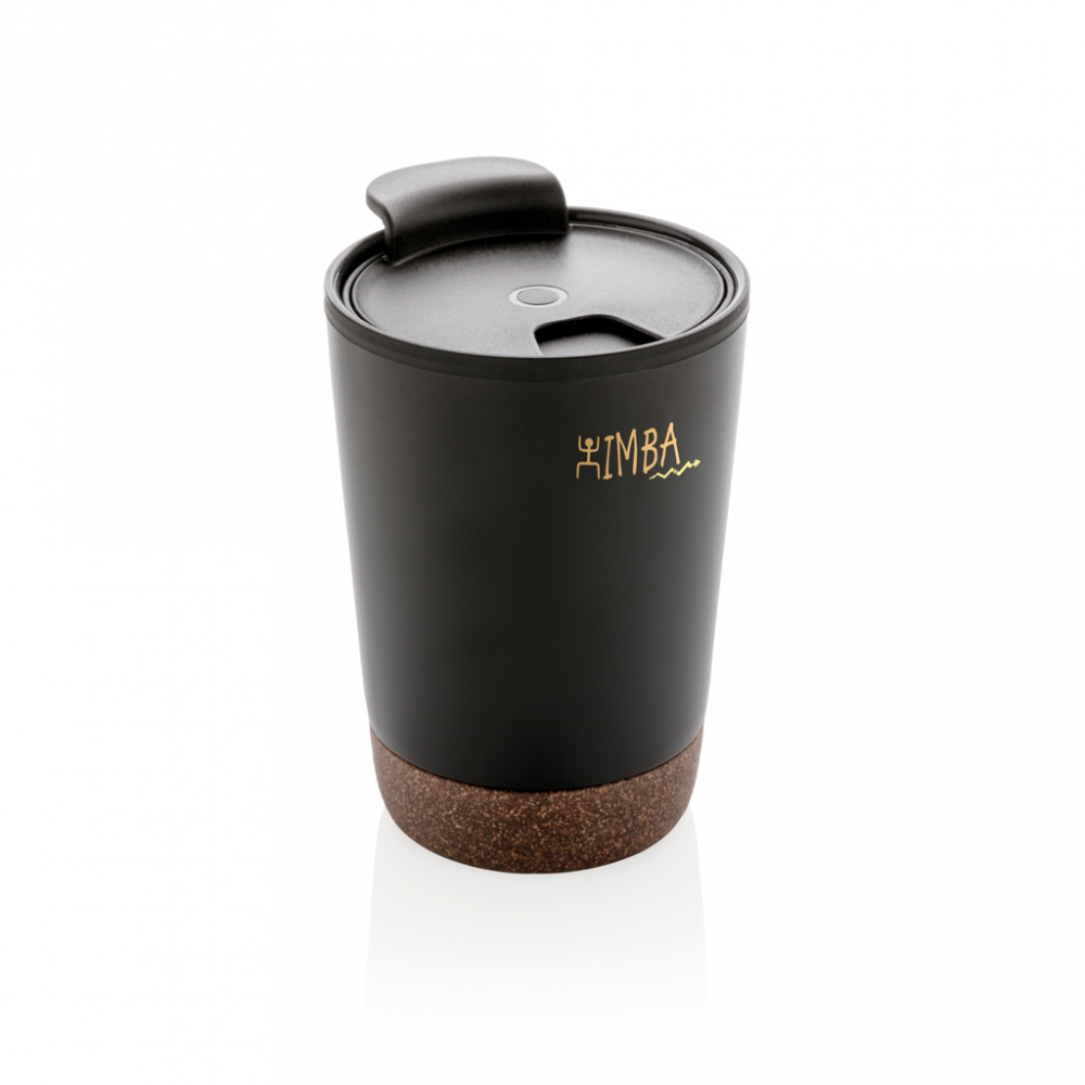 Cană termoizolantă, detaliu din plută – 300 ml [5]