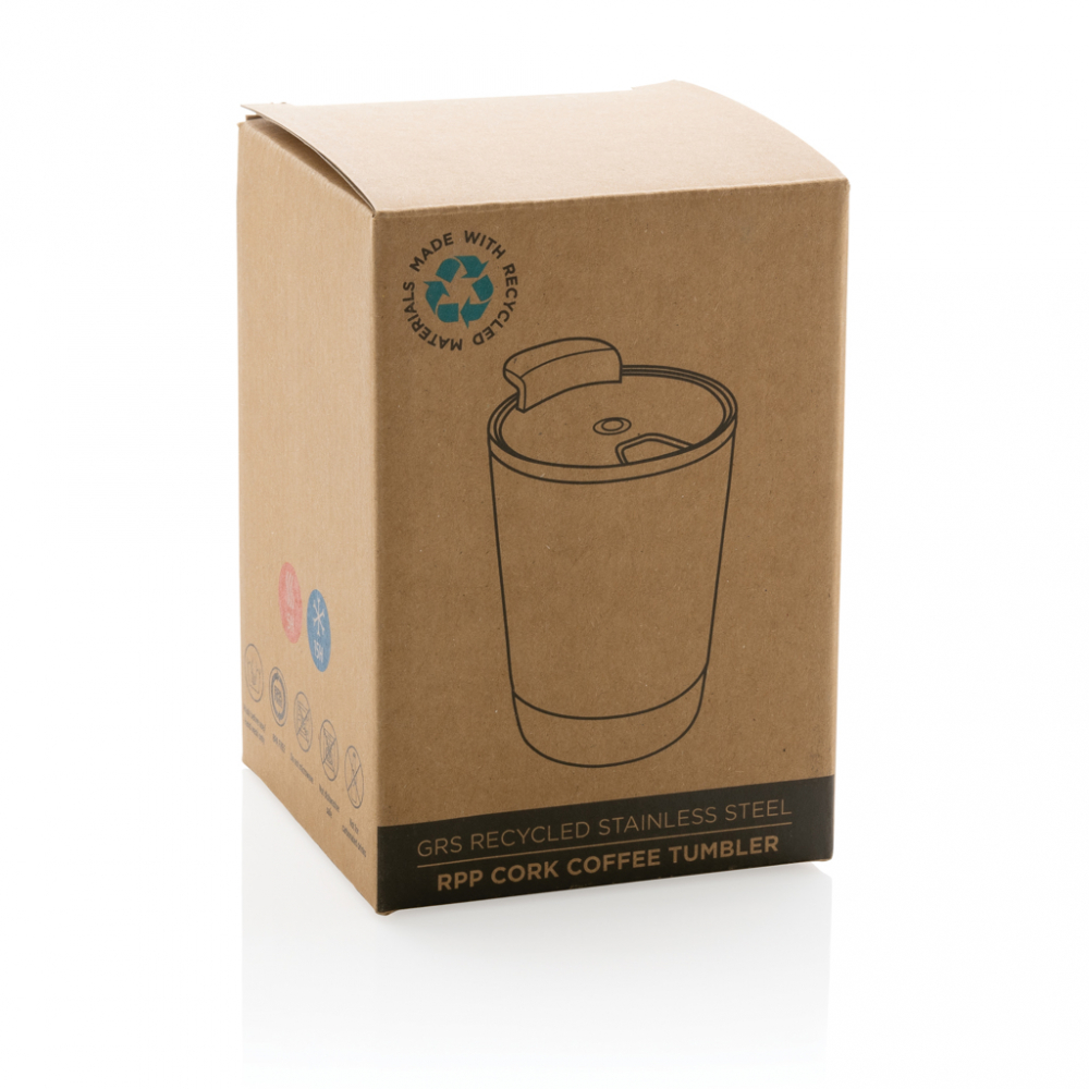 Cană termoizolantă, detaliu din plută – 300 ml [7]