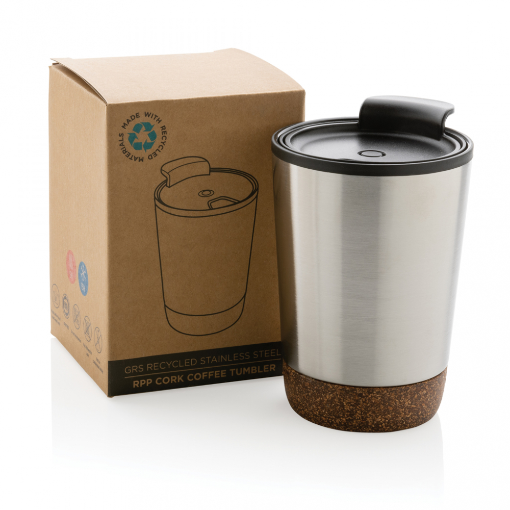 Cană termoizolantă, detaliu din plută – 300 ml [11]