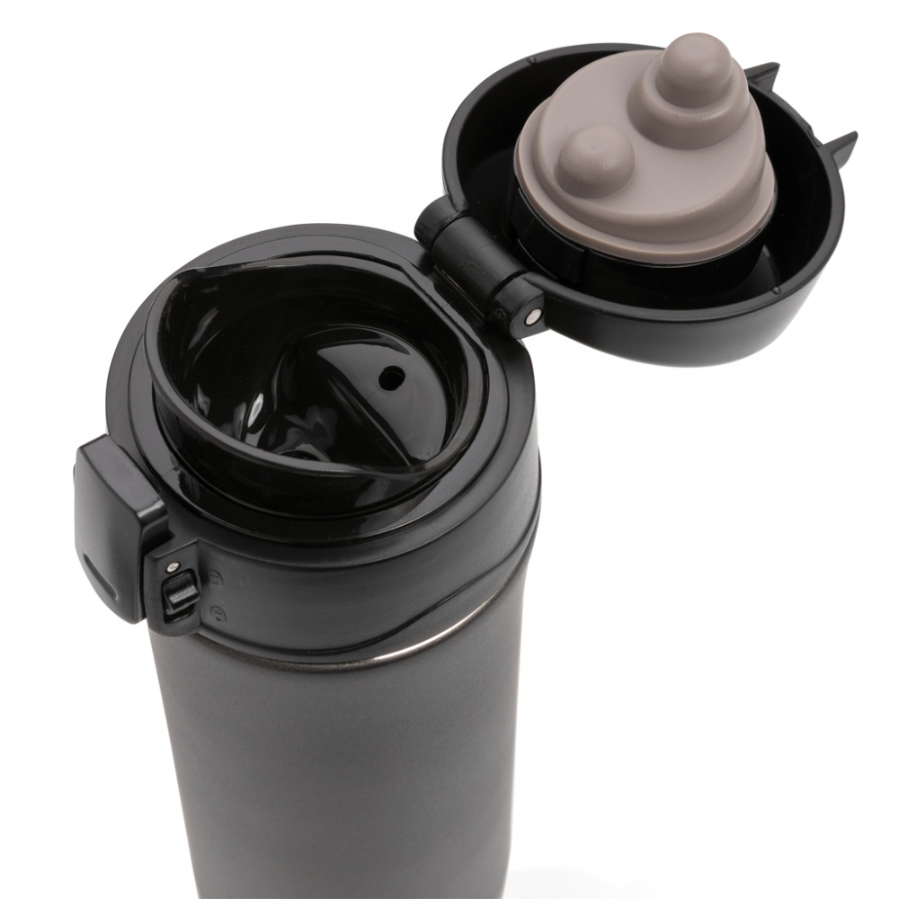 Cană termoizolantă etanșă 300 ml, prindere din silicon [3]