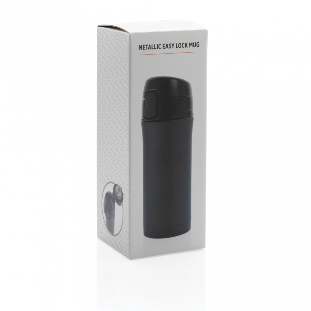 Cană termoizolantă etanșă 300 ml, prindere din silicon [6]