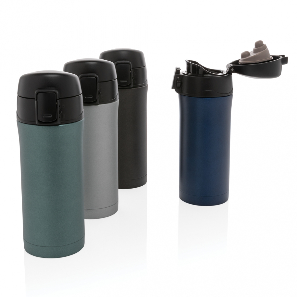 Cană termoizolantă etanșă 300 ml, prindere din silicon [9]