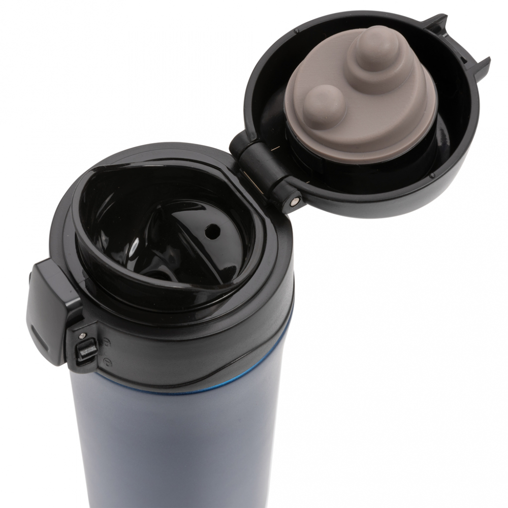 Cană termoizolantă etanșă 300 ml, prindere din silicon [3]