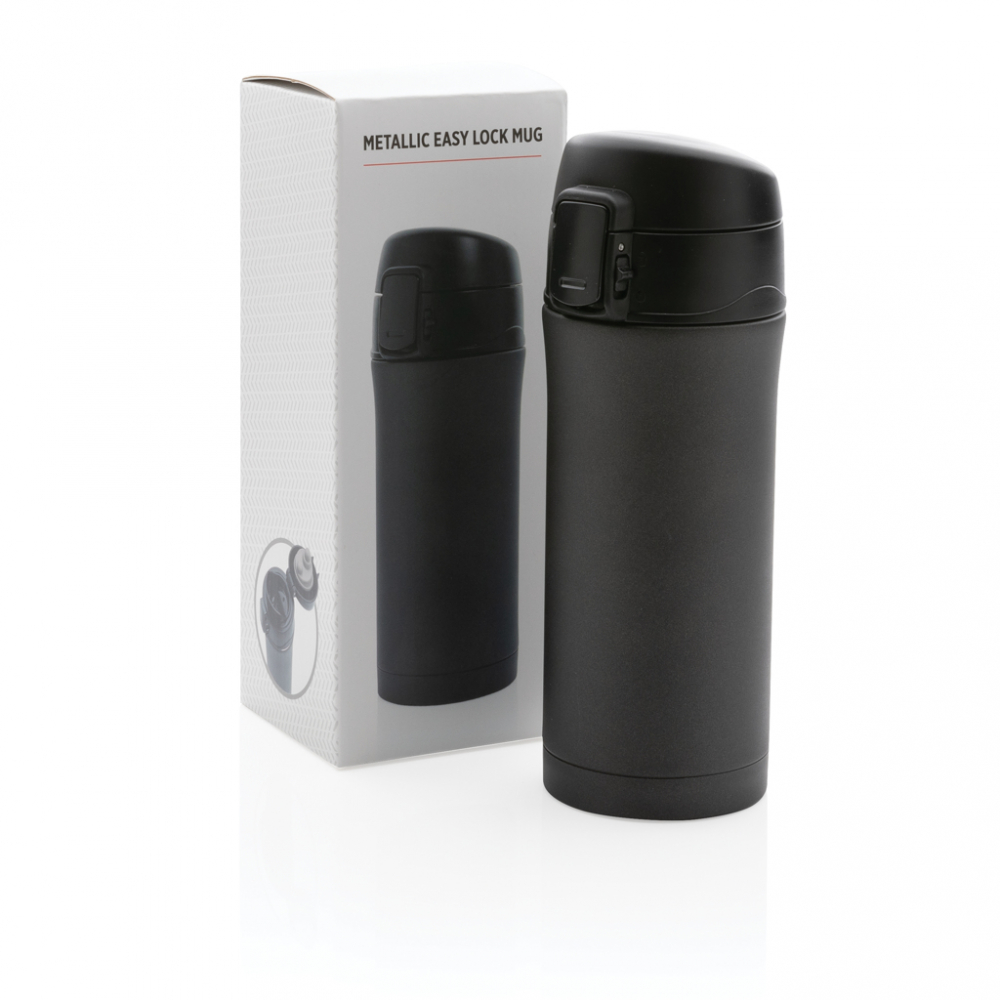 Cană termoizolantă etanșă 300 ml, prindere din silicon [5]