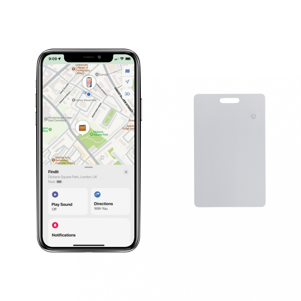 Card localizator Findit, Apple Find My [7]
