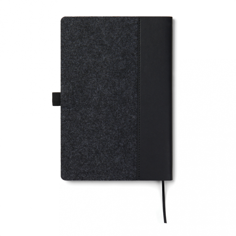 Carnet A5 elegant Albon, fetru reciclat [3]