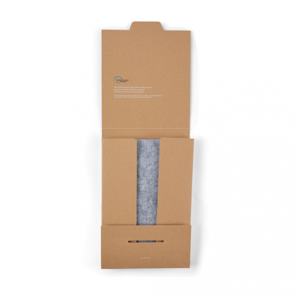 Carnet A5 elegant Albon, fetru reciclat [10]