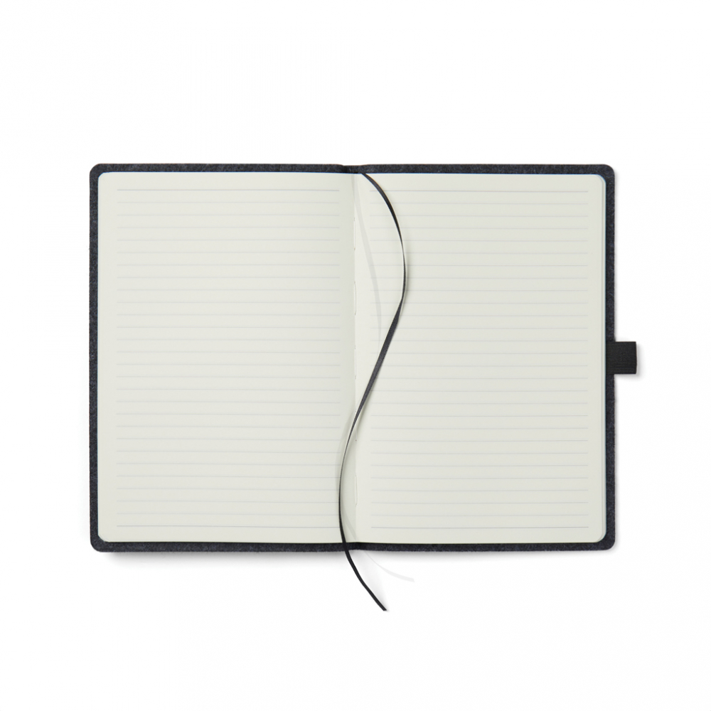 Carnet A5 elegant Albon, fetru reciclat [4]