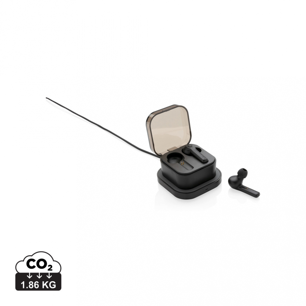 Căști true wireless cu carcasă de încărcare și încărcător wireless inclus [1]