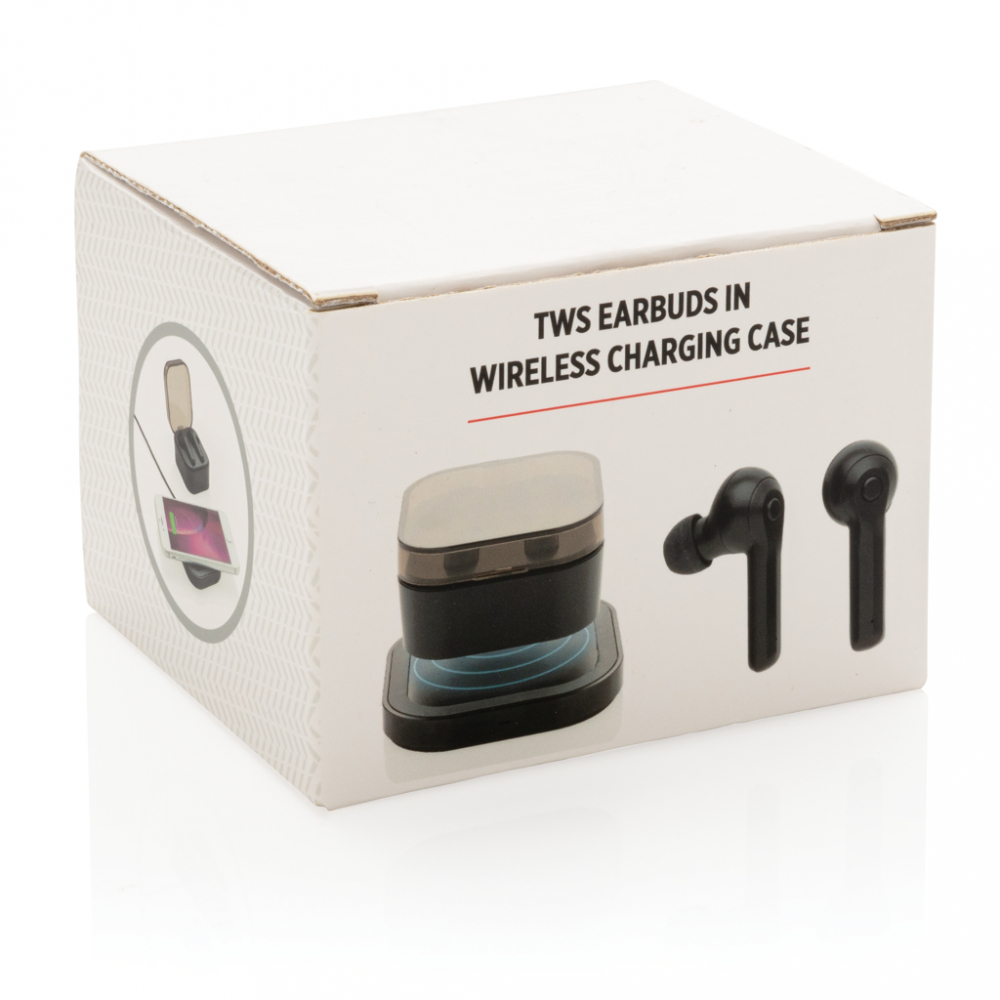 Căști true wireless cu carcasă de încărcare și încărcător wireless inclus [13]