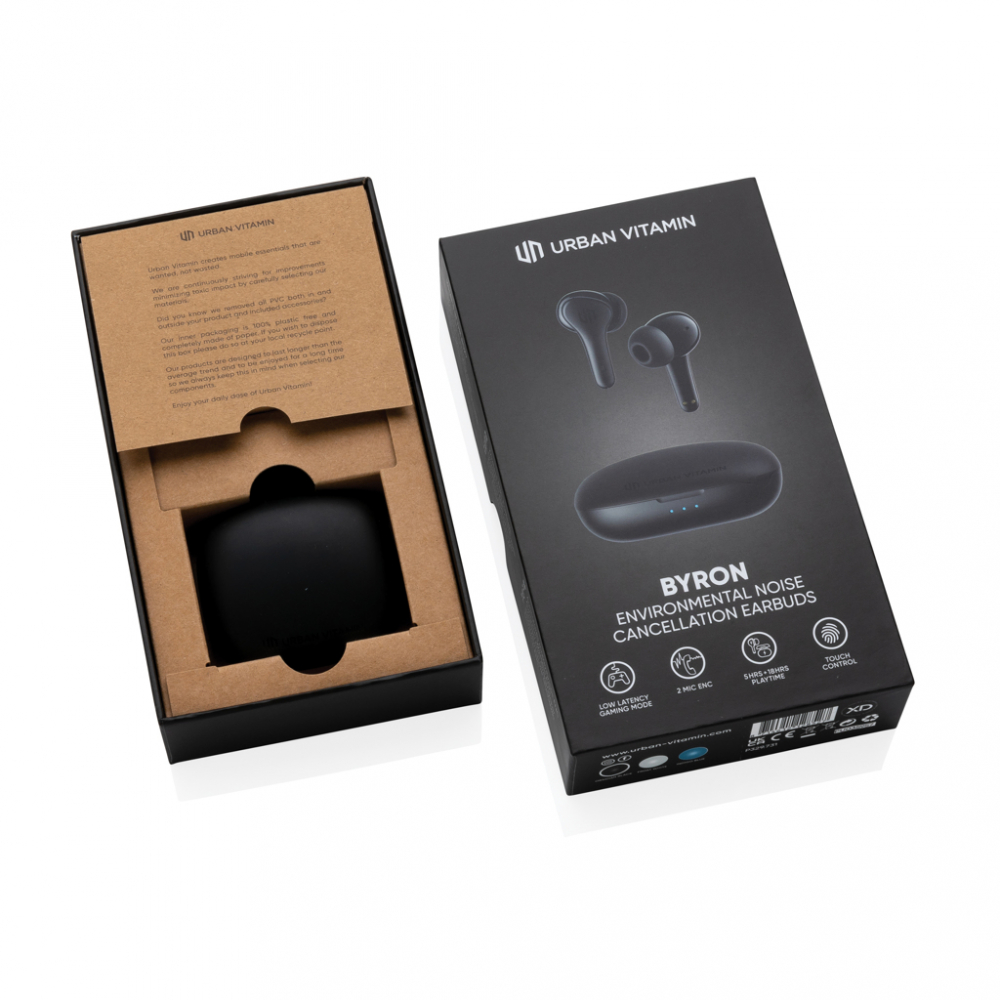 Căști TWS compacte cu mod gaming, ENC [20]