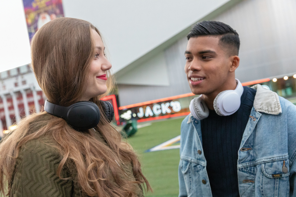 Căști wireless Belmont, cu boost de bass [15]