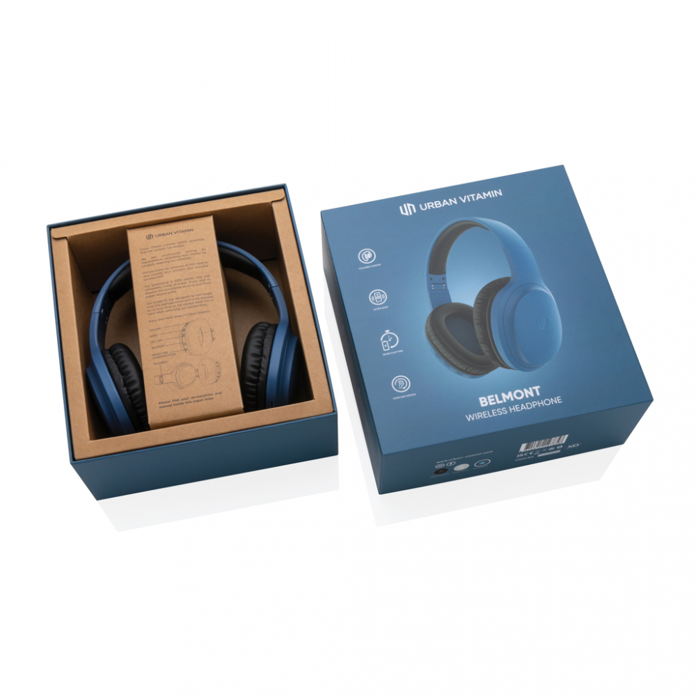 Căști wireless Belmont, cu boost de bass [14]
