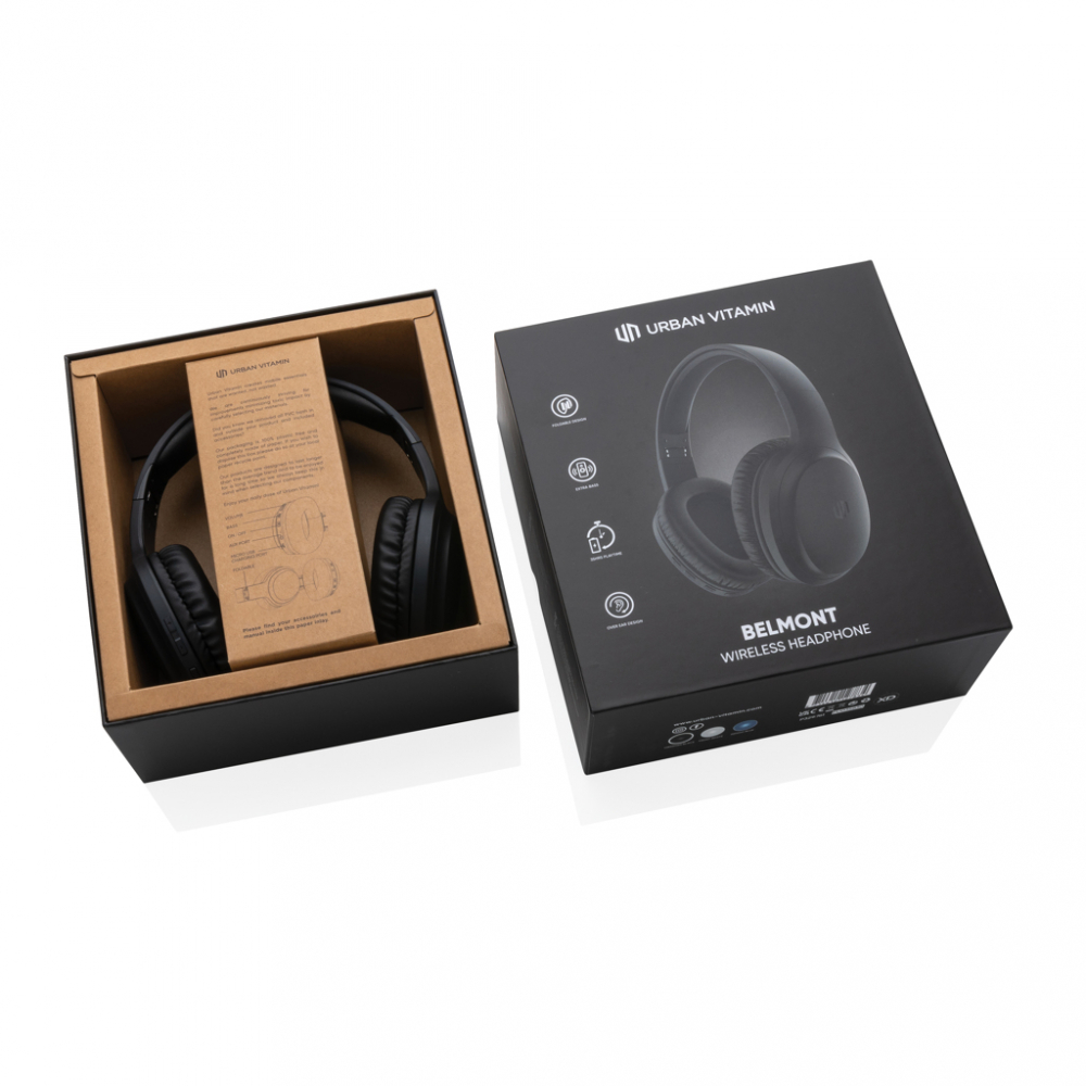 Căști wireless Belmont, cu boost de bass [18]