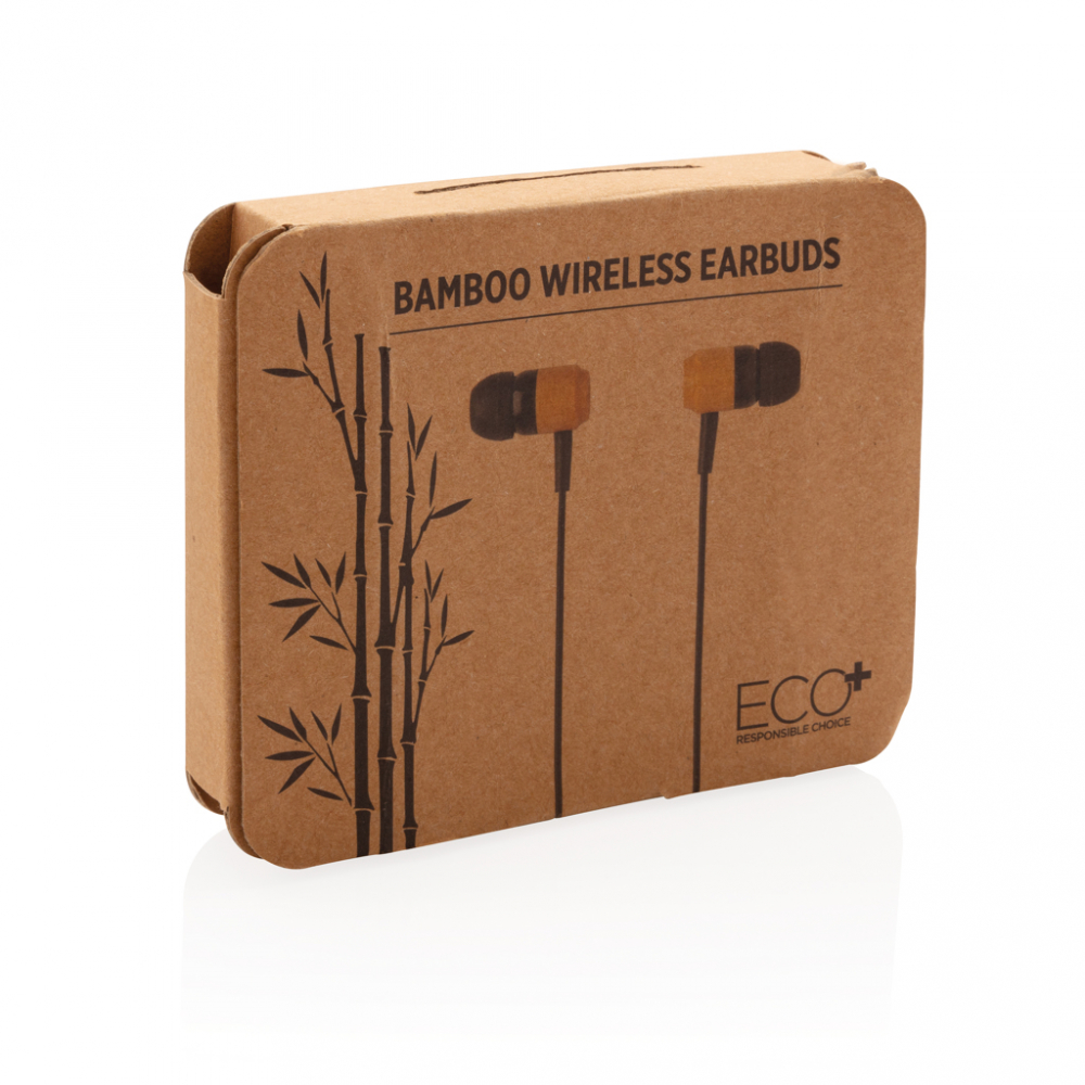 Căști wireless ECO din bambus [7]