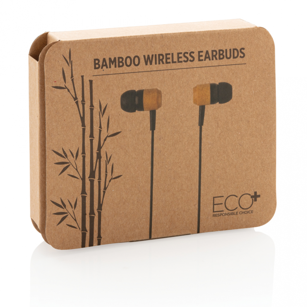 Căști wireless ECO din bambus [11]