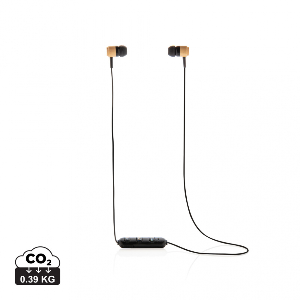 Căști wireless ECO din bambus [1]