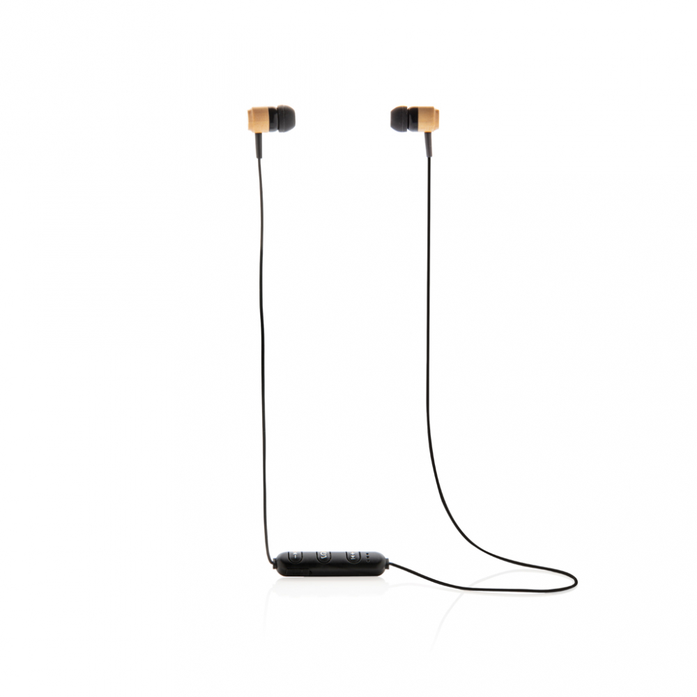 Căști wireless ECO din bambus [2]