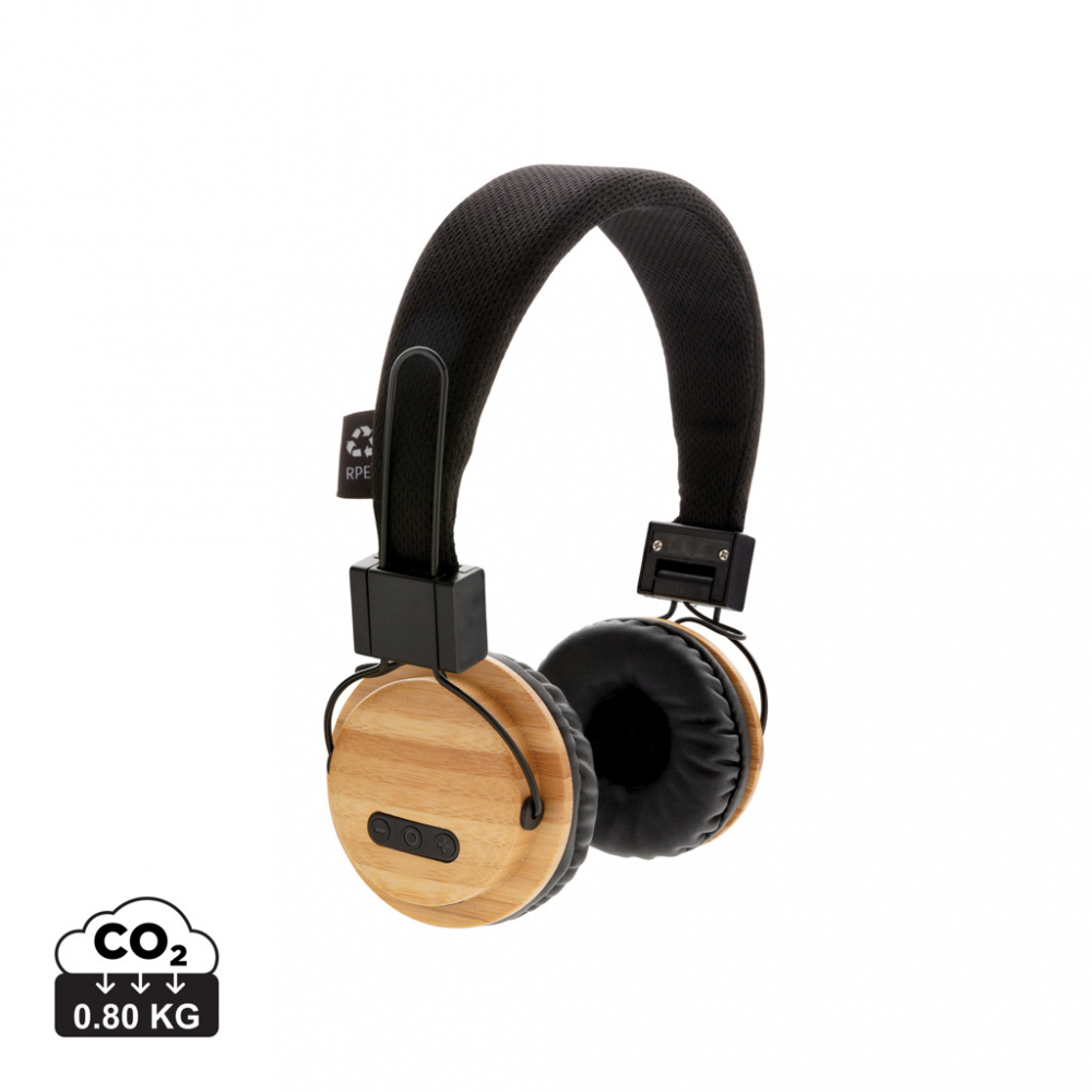 Căști wireless ECO din bambus – design sustenabil cu performanță wireless [1]