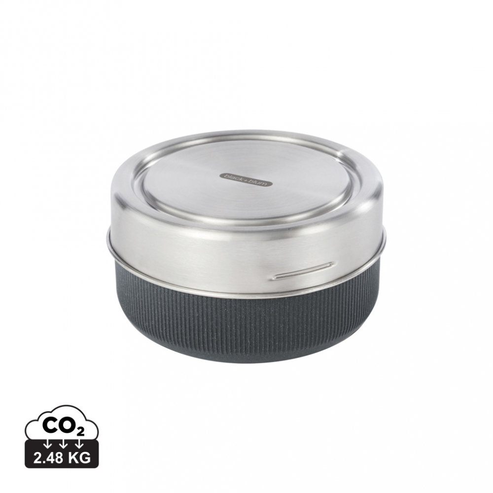 Castron de prânz cu bol din sticlă și capac etanș din inox - 750ml [1]