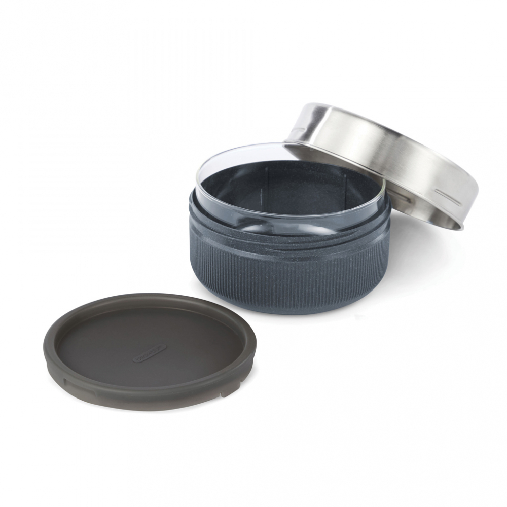 Castron de prânz cu bol din sticlă și capac etanș din inox - 750ml [3]