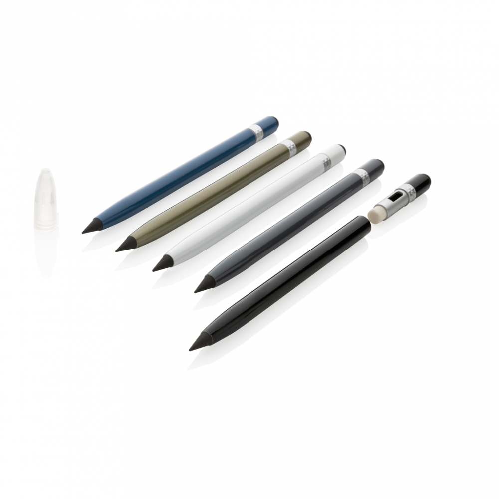 Creion Infinity din aluminiu cu radieră [6]
