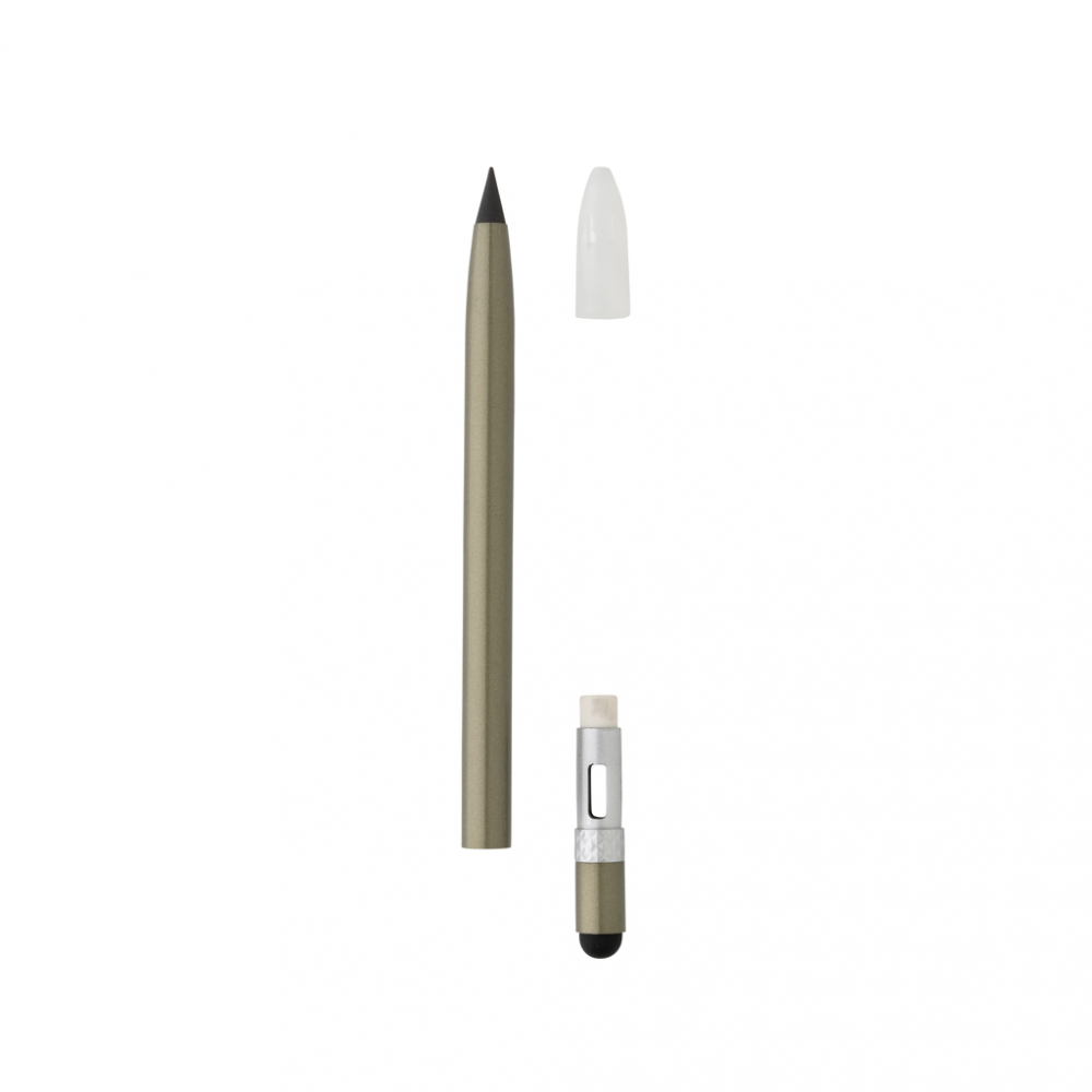 Creion Infinity din aluminiu cu radieră [4]