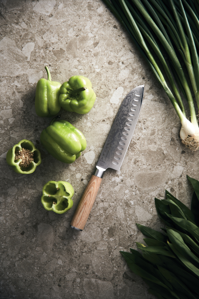Cutit  Hattasan Damascus Santoku VINGA [6]