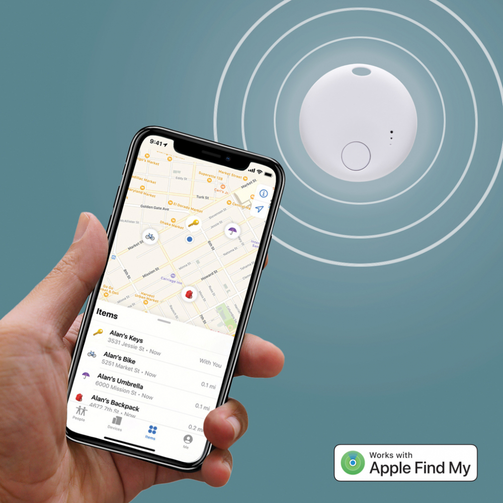 Dispozitiv de localizare FindMate, Apple Find My [3]