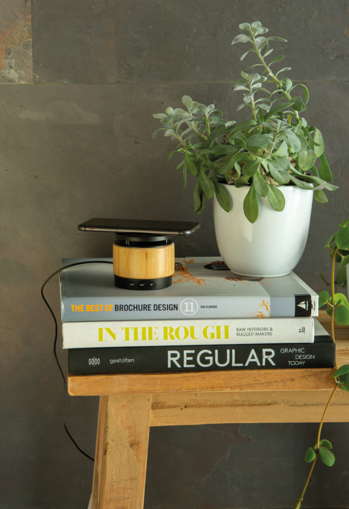 ECO bamboo wireless cu difuzor integrat 3W [8]