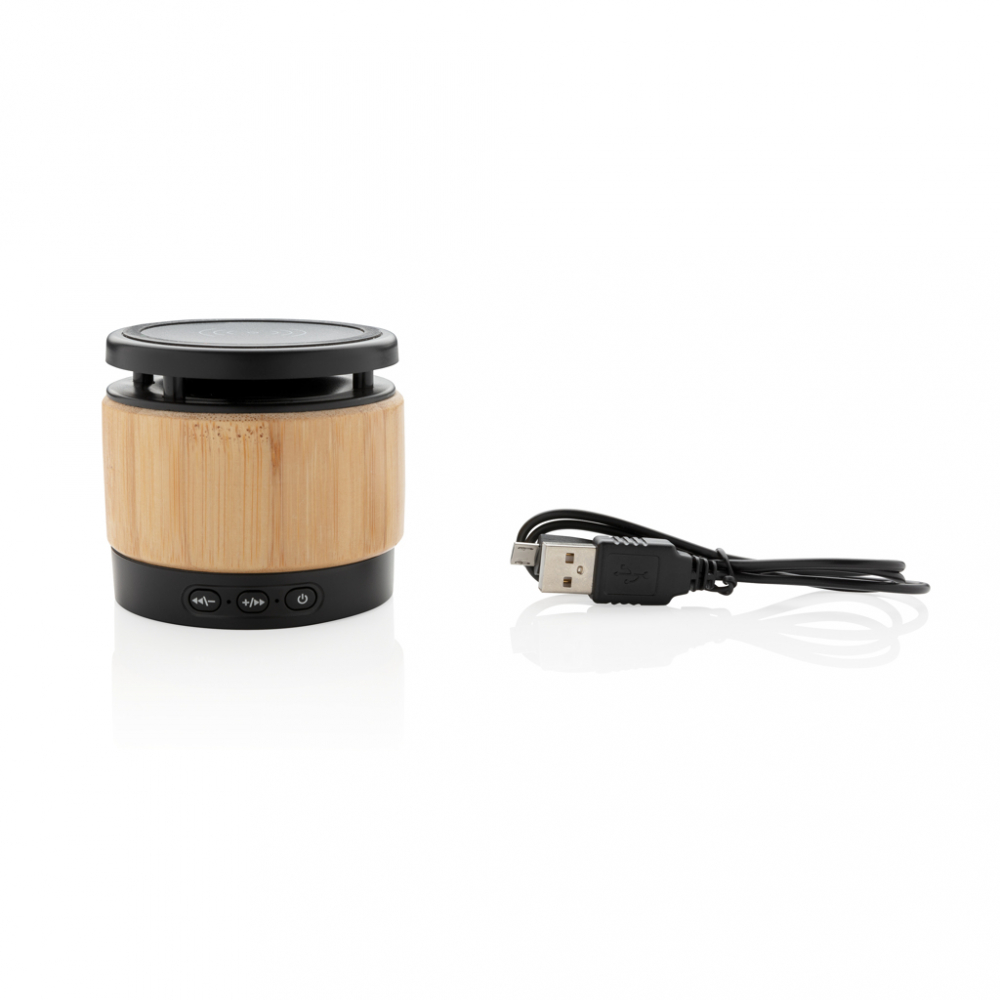 ECO bamboo wireless cu difuzor integrat 3W [3]