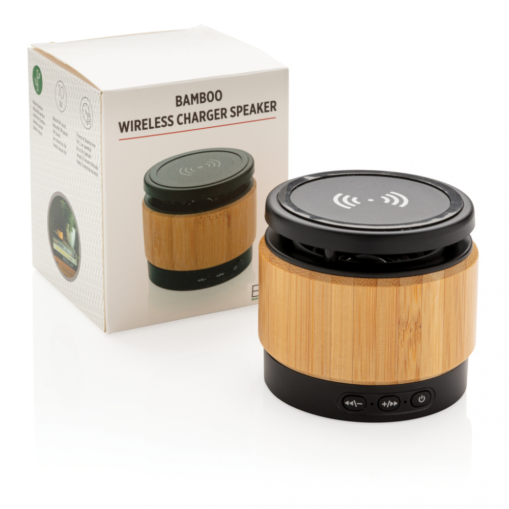 ECO bamboo wireless cu difuzor integrat 3W [10]