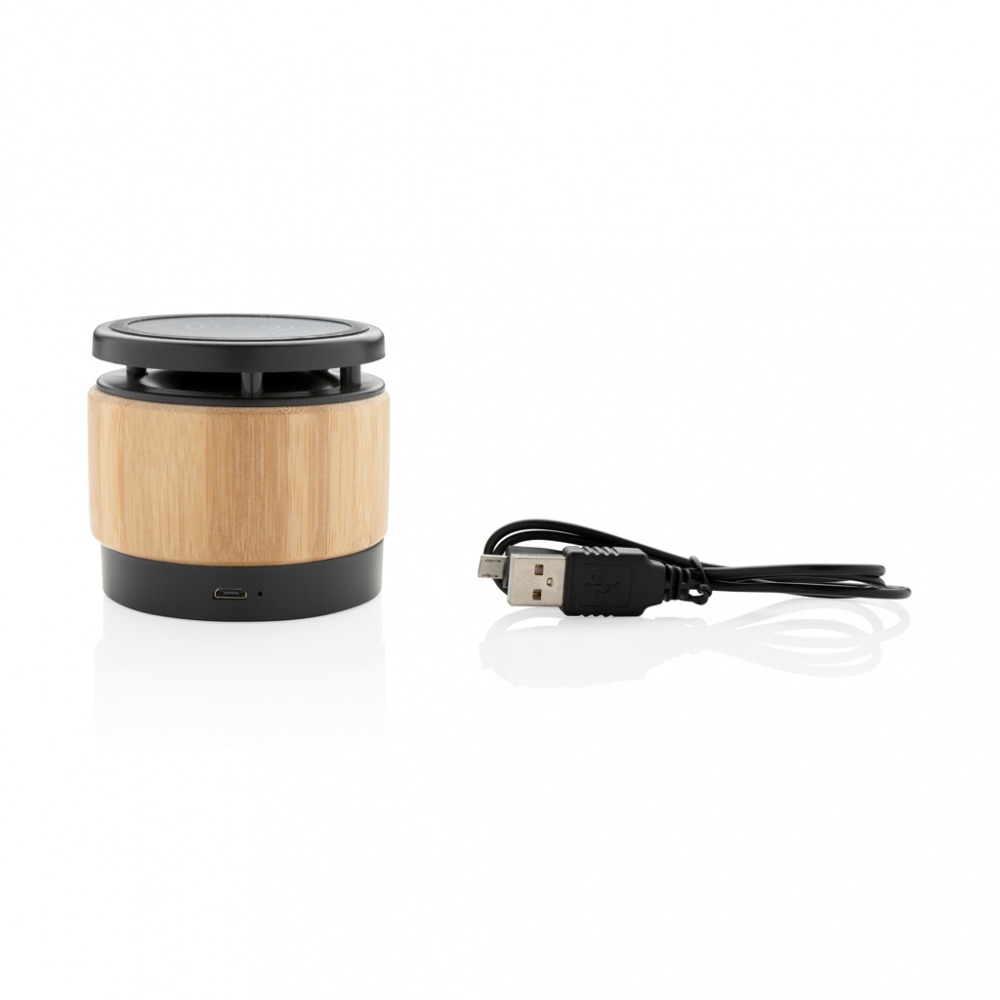 ECO bamboo wireless cu difuzor integrat 3W [4]