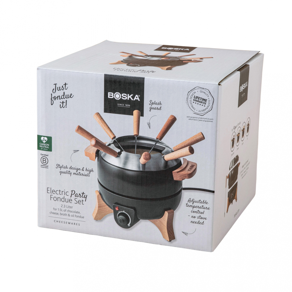 Electric Fondue Set Party by BOSKA, 2.3L [28]
