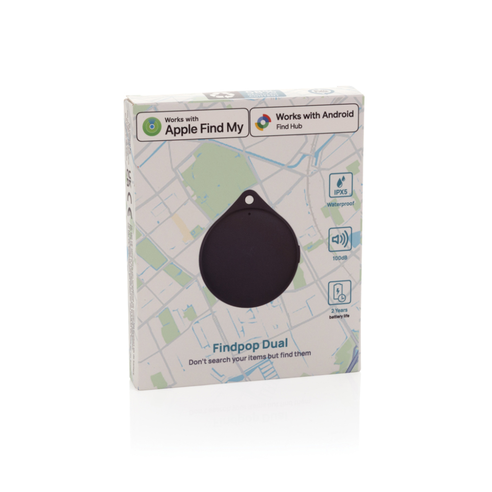 Findpop Dual RCS recycled plastic item finder IPX5 [4]