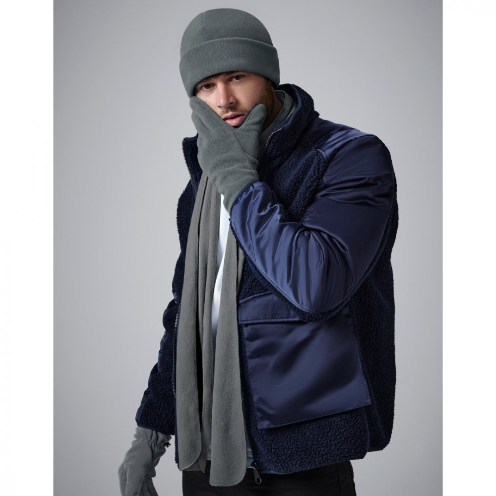 Fular anti-scamosare, Ronic, marime universala, unisex, negru [3]