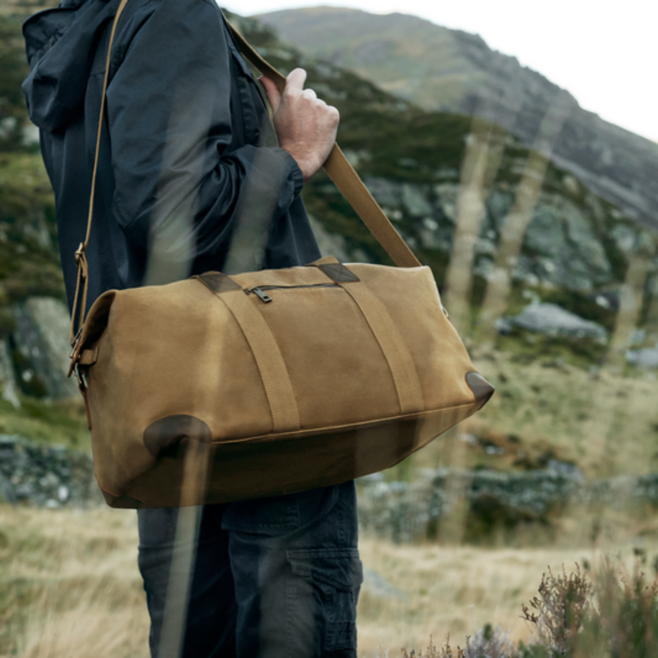Geantă călătorie Heritage Waxed Canvas Holdall, 19l [2]