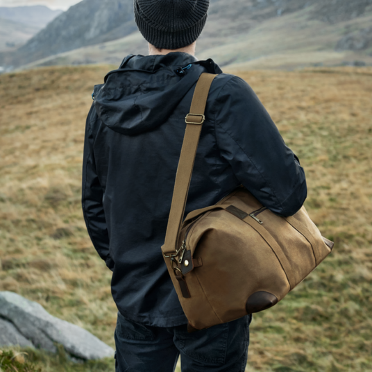Geantă călătorie Heritage Waxed Canvas Holdall, 19l [3]