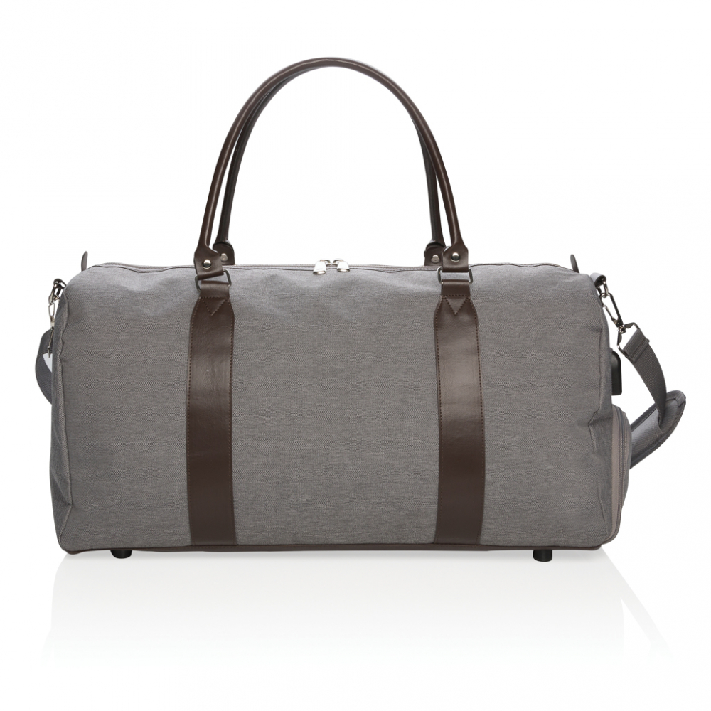 Geantă de weekend, port USB-A integrat, 20L [6]