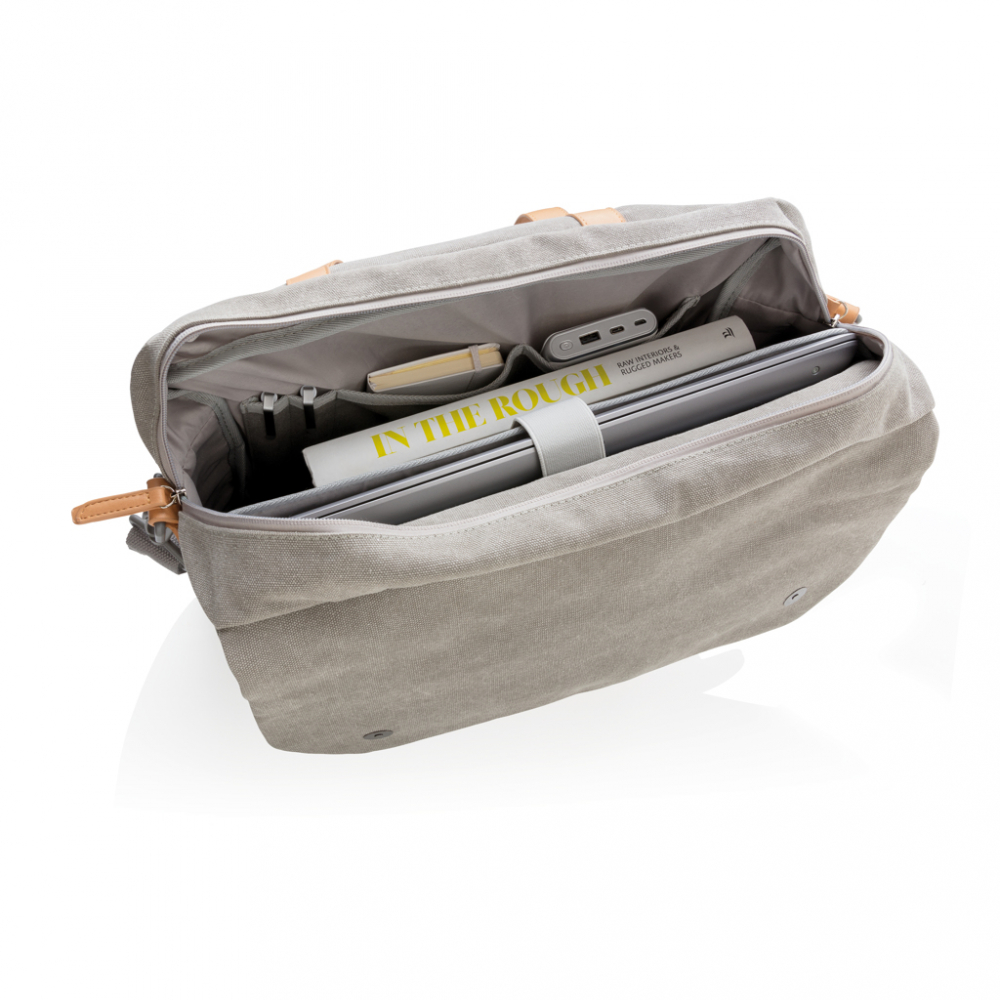 Geanta Laptop Canvas fără PVC [6]